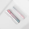 An image of the Solawave red light skincare wand and travel case || Clear