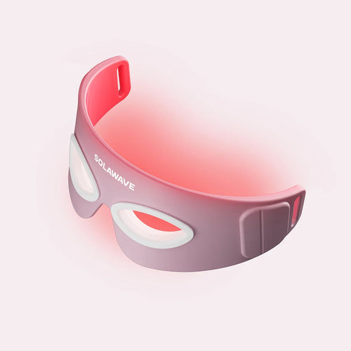 The Solawave red light therapy eye mask