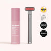 The Solawave 4-in-1 Red Light Therapy Wand & Activating Serum Kit features a pink serum bottle and a gray wand with a glowing red light, acclaimed for addressing fine lines and dark spots. Award badges from top magazines appear on the right.